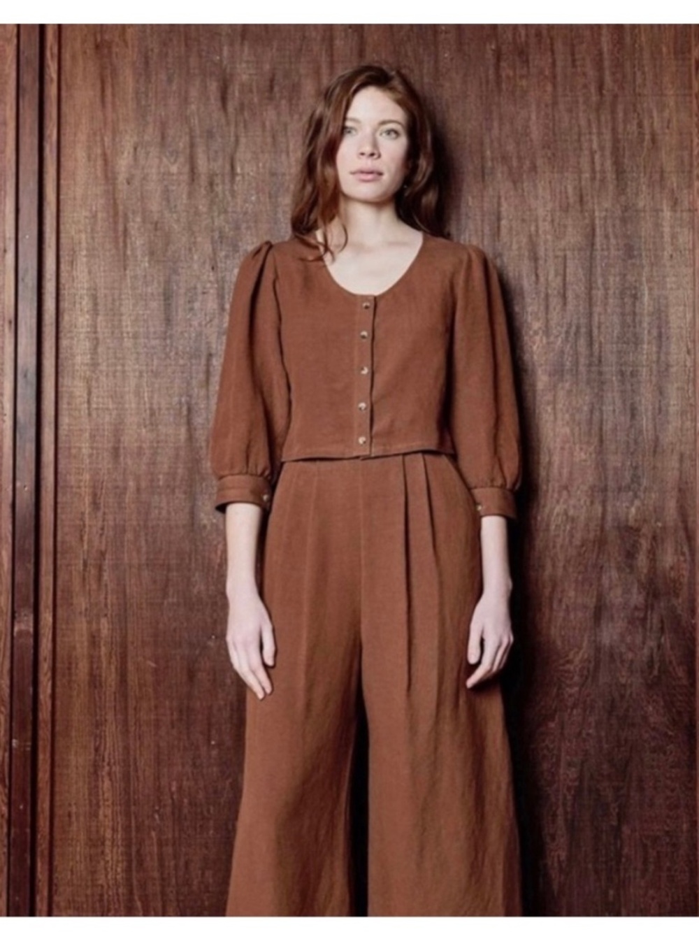 First Rite linen pants